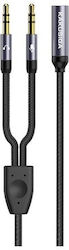 Kakusiga KSC-569 3.5mm 2x männlich zu 3.5mm weiblich Kakusiga KSC-569 3.5mm 2x männlich zu 3.5mm weiblich