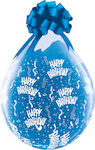 Σετ 25 Μπαλόνια Latex Διάφανα Γενεθλίων Στρογγυλά