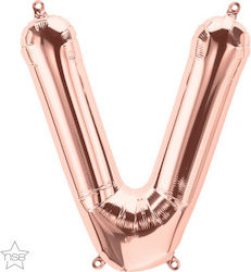 Scrisoare V Rose Gold 41 cm Mini V Scrisoare V Rose Gold 41 cm Mini V