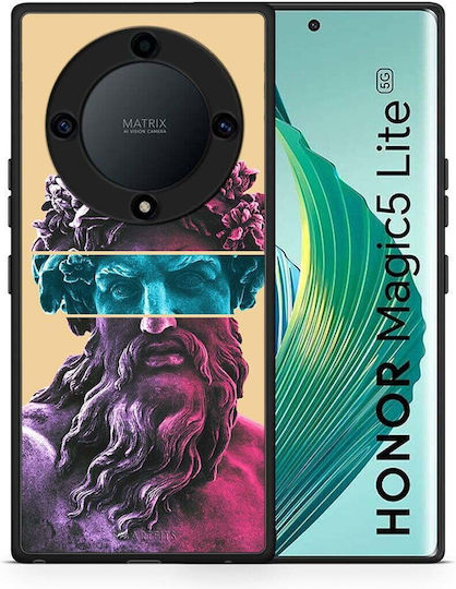 Smartfits Zeus Art Umschlag Rückseite Lila (Honor Magic5 Lite)
