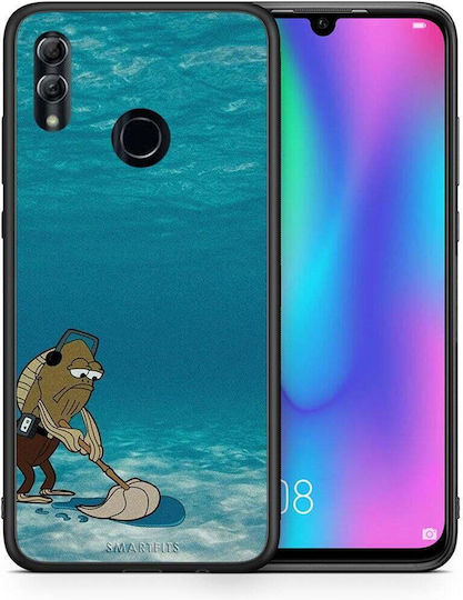 Smartfits Clean The Ocean Umschlag Rückseite Hellblau (Honor 8X)