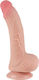 Lovetoy Sliding Dildo με Όρχεις και Βεντούζα Fl...