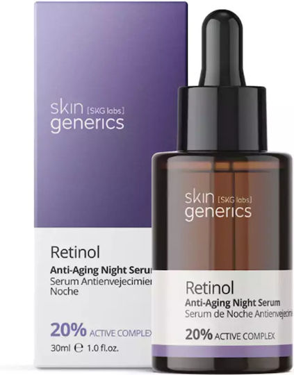 Skin Generics Retinol Anti-aging 20% Αντιγηραντικό Serum Προσώπου με Ρετινόλη 30ml