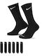 Nike Everyday Plus Cushioned Tennis Socks Black 6 Pairs