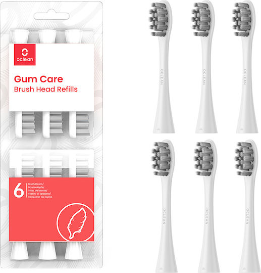 OClean Gum Care Extra Soft Replacement Heads for P1S12 Quantity 6