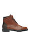 Piele Tabac maro Ghete barbati Anatomic