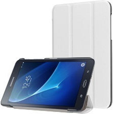 Flip Cover Λευκή (Samsung Galaxy Tab A 7-Inch Tablet T280 T285)