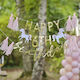 Ginger Ray Girlande Für Party Buchstaben In Rose Gold Farbe