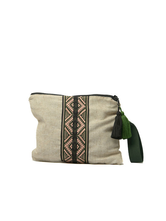 Necessaire in Beige Farbe 28cm