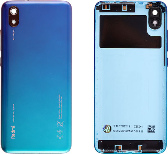 Καπάκι Μπαταρίας Μπλε για Xiaomi Redmi 7A.