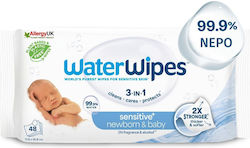 WaterWipes Baby-Feuchttücher 48 Stück WaterWipes Baby-Feuchttücher 48 Stück