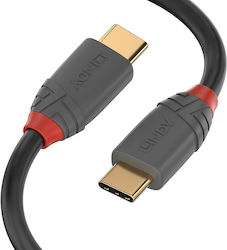 Lindy USB 2.0 Cable USB-C male - USB-C Black 1m (36871)