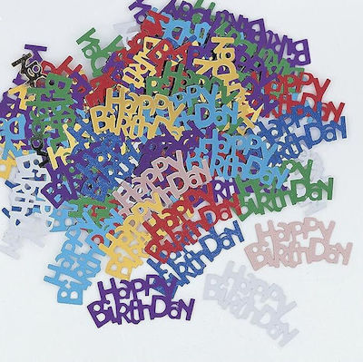 Birthday Confetti Multicolour 13gr