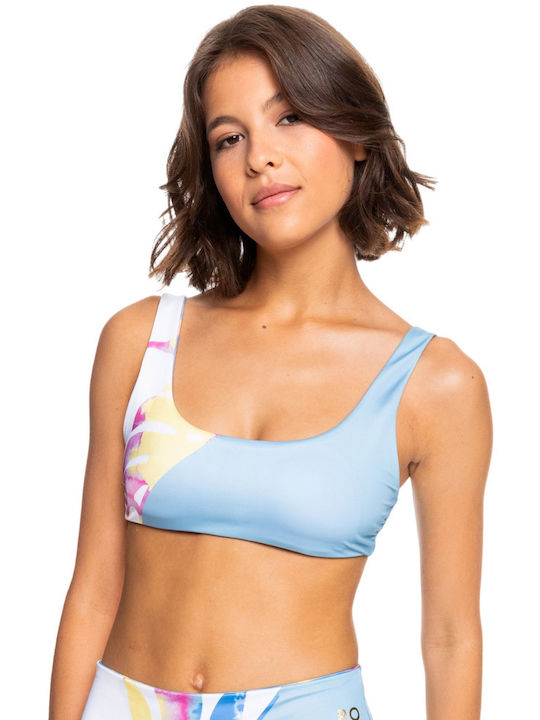 Roxy Triangle Bikini Top with Adjustable Straps Multicolour