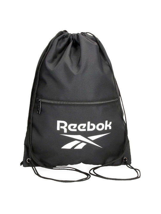 Reebok Bărbați Geantă Înapoi Sala de sport Negru