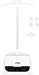 HKoenig Garment Steamer Floor 1200W with Tank 1lt White