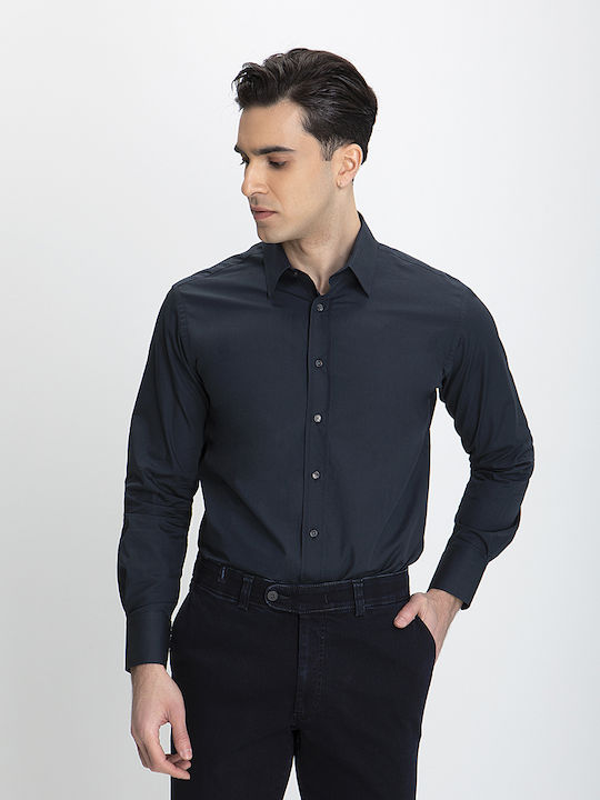 Vardas Men's Shirt Long Sleeve dark blue