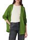 MORE & MORE Women's Knitted Cardigan Green