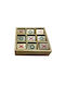 Accesoriu De Decor Pentru Birou Din Lemn 15x15x4cm (Diverse Modele)