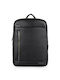 Polo Club Men's Leather Backpack Black