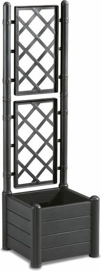 Stefanplast Planter Box Plastic Gray
