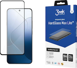 3MK Hardglass Max Lite Black (Compatible with Xiaomi 14) 3MK Hardglass Max Lite Black (Compatible with Xiaomi 14)