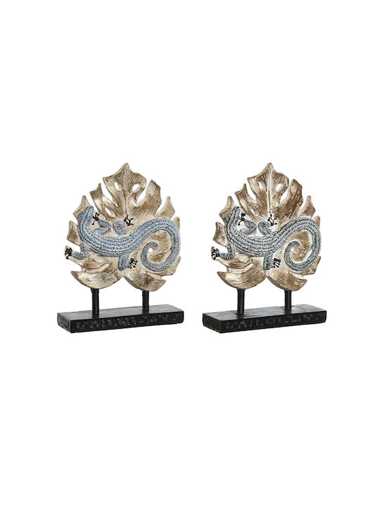 DKD Home Decor Figură Decorativă din Polirășină 14.5x4x18.5cm 1buc