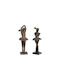 Home Esprit Decorative Figure Polyresin 13x12x30.5cm 1pcs