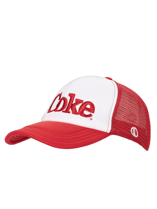 Odd Sox Enjoy Coke Trucker Hat Jockey mit Netz Rot