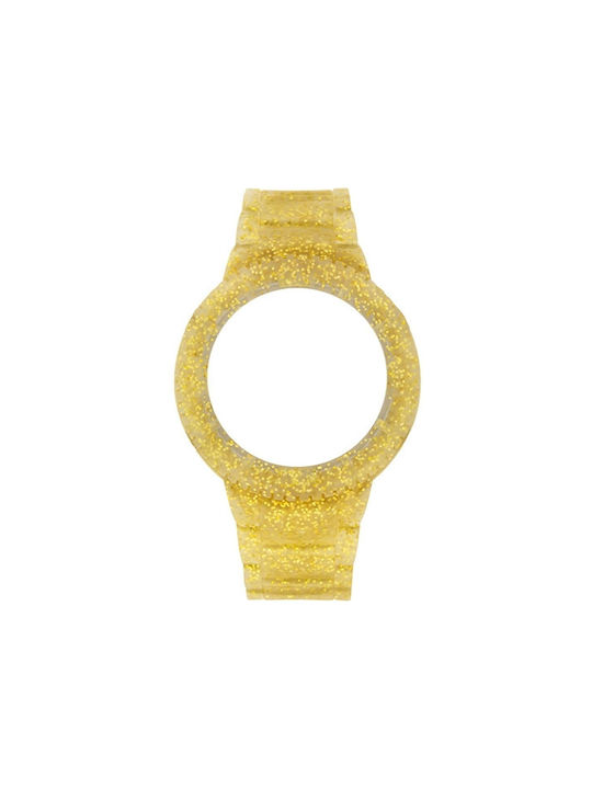 WATX & CO Gummi-Armband Gelb