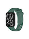 Pro Solid Color Strap Silicone Black (Smart Band 8 / Smart Band 9)