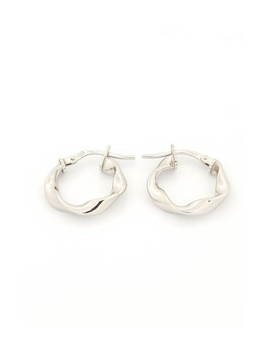 Luxor Earrings Hoops made of Silver