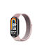Loop Λουράκι Υφασμάτινο Ροζ (Smart Band 8 / Smart Band 9 / Smart Band 10)