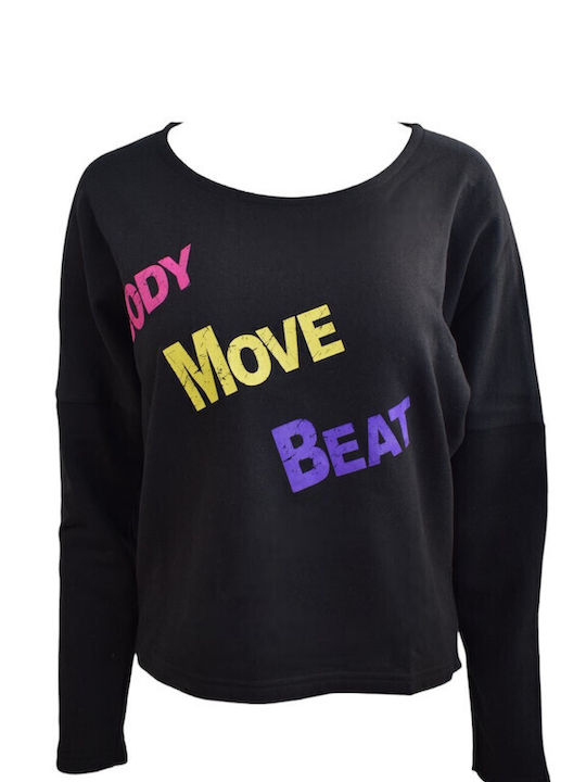 Bodymove Women's Sweatshirt BLACK