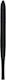 Assim Eyebrow Tweezer with Straight Nose Black