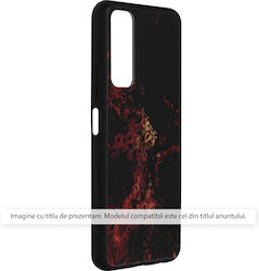 Techsuit Umschlag Rückseite Silikon Rot (Moto G14) KF2317067