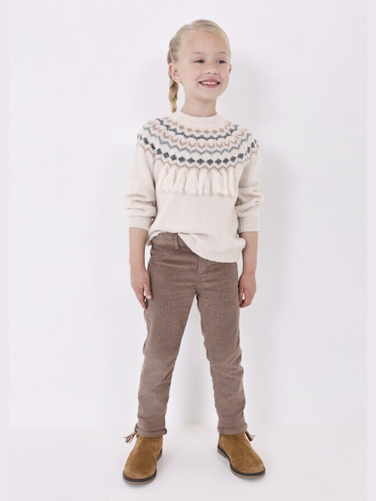 Mayoral Kids Trousers Brown