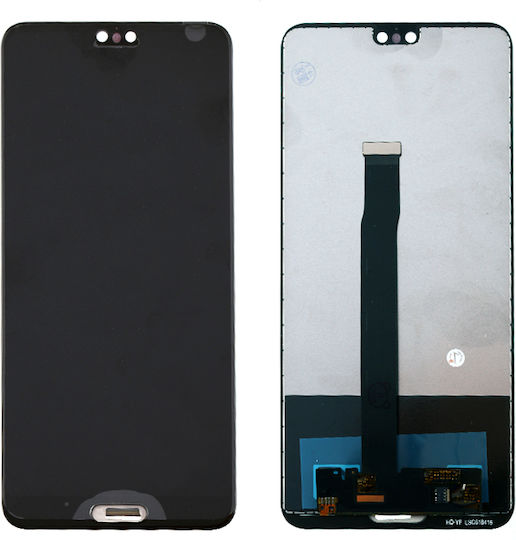 Екран със Сензорен Механизъм за Huawei P20 (Черен)