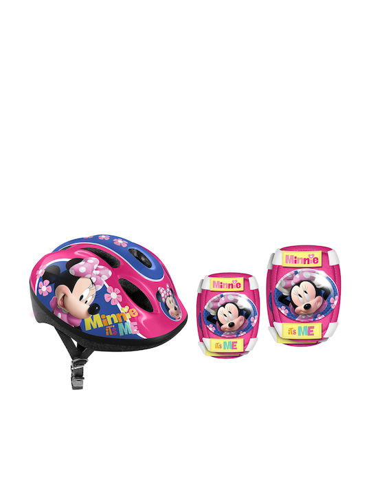 Disney Minnie Combo Setul de echipament de protecție pentru Rollers Roz
