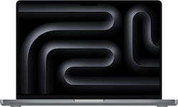 Apple MacBook Pro 14" (2023) 14.2" Retina Display 120Hz (M3-8-Kern/8GB/1TB SSD) Space Gray (Internationale Englische Tastatur)