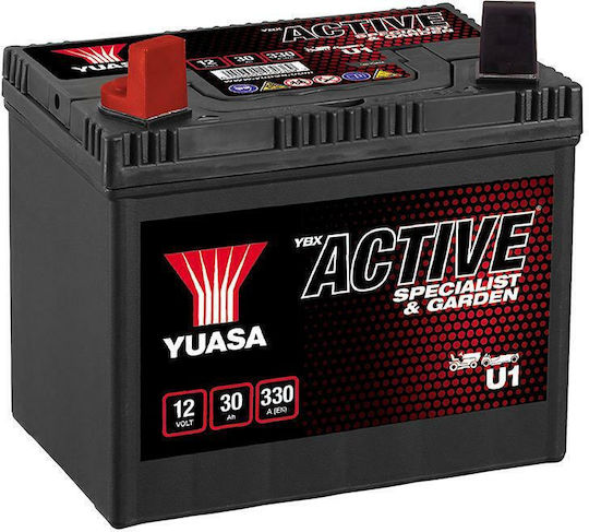 Yuasa Batterie Auto mit Kapazität 30Ah und CCA 330A