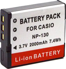 Bach & Boss 43866 Батерия 2000mAh Съвместима с Casio