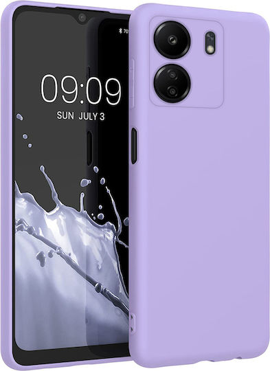Back Cover Σιλικόνης Λιλά (Redmi 13C 4G / Poco C65 4G)