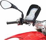 Mobilis Mobile Cover Mount Motorcycle with Waterproof Case for Steering Wheel