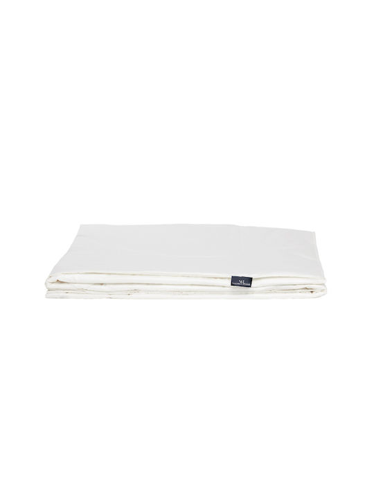Valeria Home Set De Fețe De Pernă Pătură Semi-dublă Mătase 180x200cm Bej 190 GSM