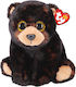 Meteor Plush Bear Black Bear Kodi 24 cm
