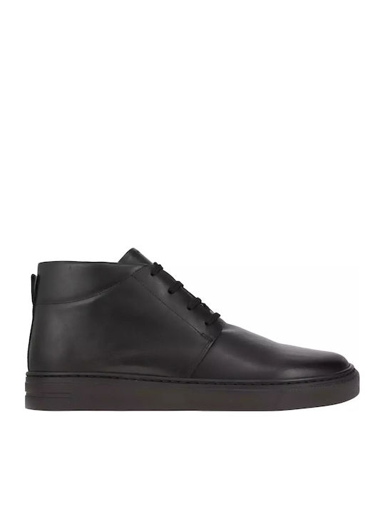 Piele Negru Ghete barbati