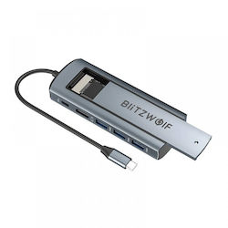 BlitzWolf BW-NEO TH13 USB-C Docking Station με HDMI 4K PD