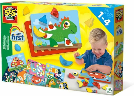 Ses Creative Пластмасова Конструктивна Игра My First за Деца 1++ Години