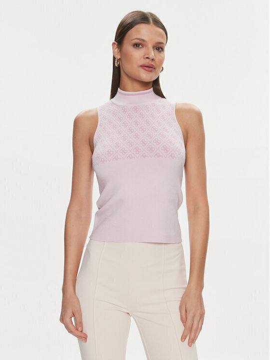 Guess Lise Damen Ärmellos Pullover Rosa
